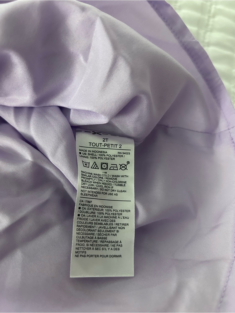 Janie and Jack Lavender Floral Ruffle Dress. Size 2T - Picture 8 of 9